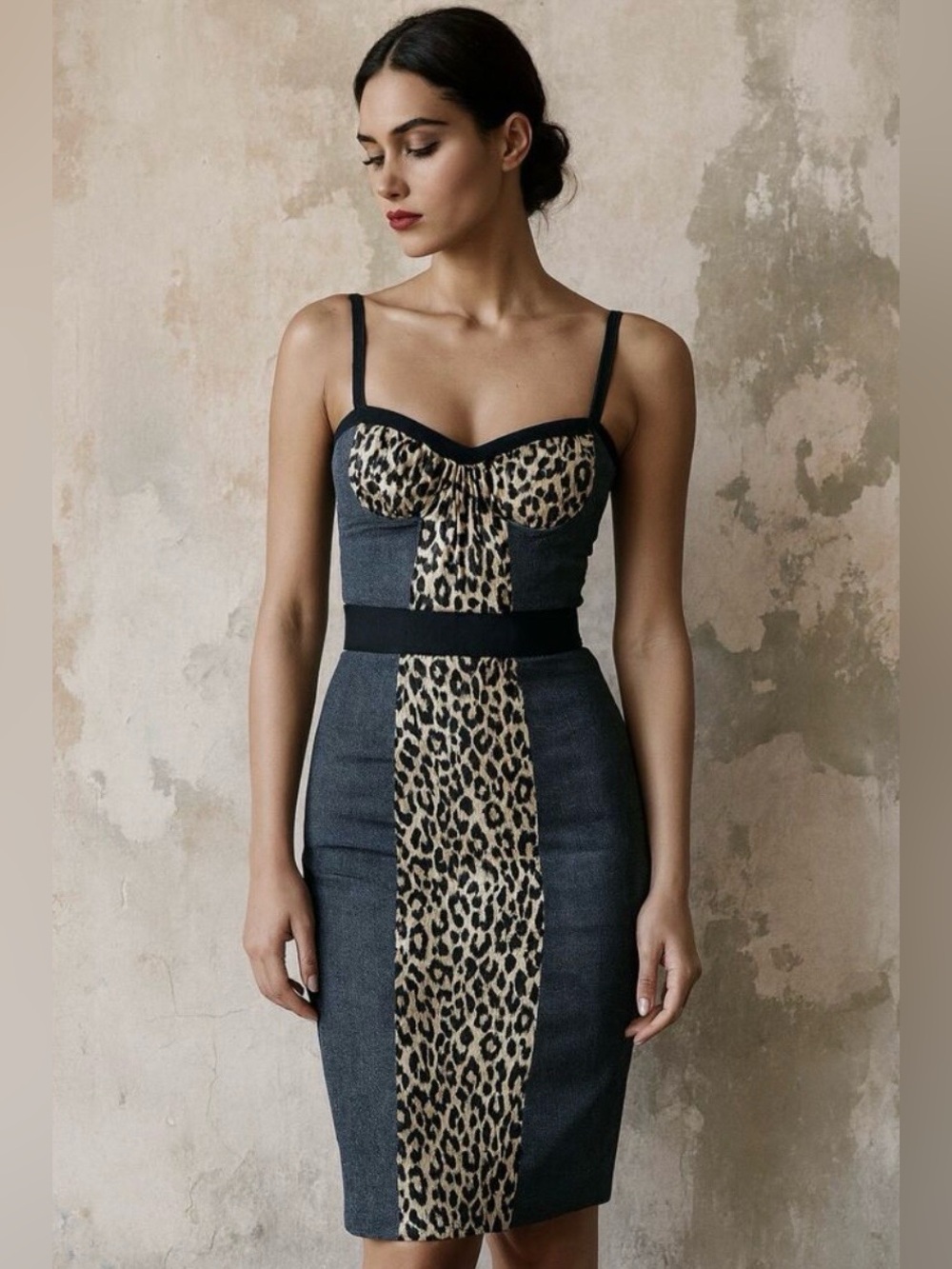 Dolce and Gabbana leopard dress